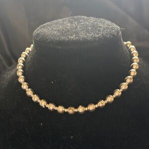 Classic Silver Bead Necklace - Women's Jewelry
